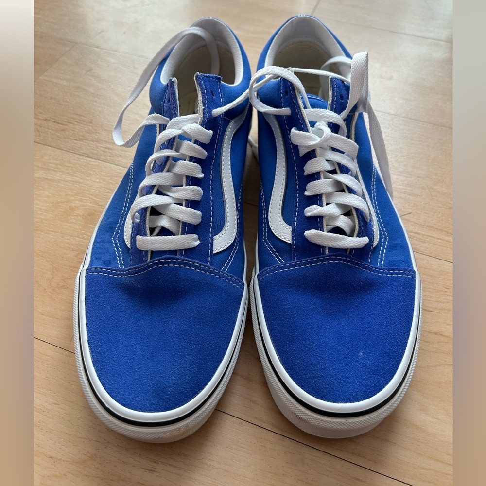 Rarely Worn Blue Vans - Picture 3 of 4